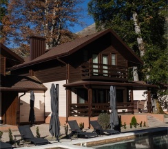 Шале "Тишина Гор" Duplex с балконом в Небо и Горы