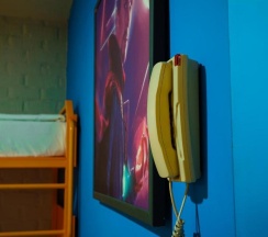 Кровать в общем номере в City