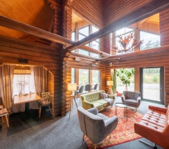 Шале с террасой Grand в Skazka Lodge