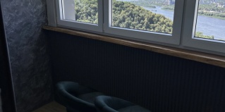 Нижний Новгород: Апартаменты Апартаменты Sensum Deluxe с панорамным видом на Оку