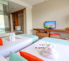 Двухместный номер Deluxe двуспальная кровать в Bandara Beach Resort, Phuket