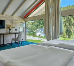 Шале c двумя раздельными кроватями 2-я линия в Маральник Altai Palace