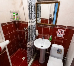 14 Одноместный номер(стандарт улучшенный),с двухспальной кроватью. в Аппартамент