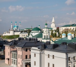Апартаменты 2х комнатные с видом на Кремль в Сибирские номера
