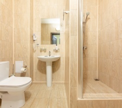 Двух местный Стандарт с 2 доп.местом с балконом в Brown hotel