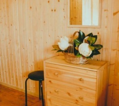 Двухместный номер с собственной террасой двуспальная кровать в Vida