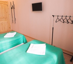 Стандартный номер с одной двухместной либо двумя отдельными кроватями в Victory