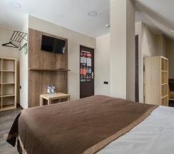 Номер стандарт с 1 двуспальной кроватью в Laska hotel