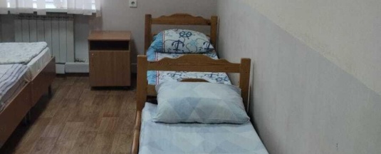 Кровать в 4-местном общем номере в Аслыкуль