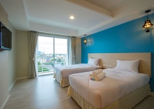 Двухместный номер Standard 2 отдельные кровати в Prachuap Grand Hotel