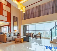 Люкс Deluxe Дуплекс с красивым видом из окна в Sanya Phoenix Waterside Gloria Resort