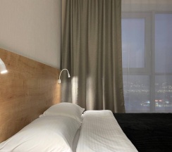 Апартаменты в ЖК "START"  (спальные места 2) (Метро Парнас, 15 минут пешком) в Rauktis apartments