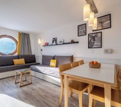 Апартаменты c 1 комнатой с балконом и с видом на горы в Résidence Pierre & Vacances Avoriaz Saskia Falaise