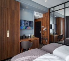 Двухместный номер Standard двуспальная кровать в Arka Hotel by Ginza Project