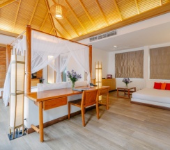Двухместная вилла Private Pool двуспальная кровать в Отель Metadee Concept Hotel
