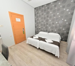 Двухместный номер Standard двуспальная кровать в Hostal Falfes