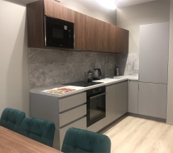 Апартаменты с гостиной и 2 спальнями в ЖК "Savin House" в Sibgat Apartments