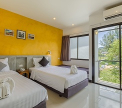 Двухместный номер Superior с балконом 2 отдельные кровати в Ideo Phuket Hotel