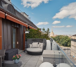 Люкс с террасой в Wawelberg Hotel St.Petersburg