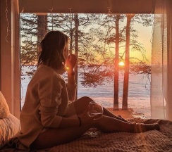 Домик для двоих (без террасы) в Кангас