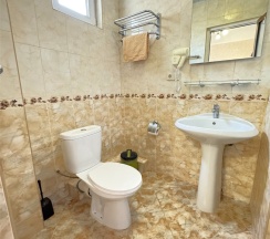 Двухместный комфорт с двуспальной кроватью с доп местом в Атриум