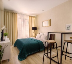 1-комнатные апартаменты студия #400 в Natalie Apartments на шоссе Пулковское 14Е