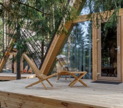 А-фрейм с террасой (dogs friendly) в Orsha River Club