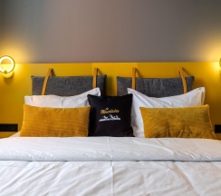 Номер делюкс с 1 двуспальной кроватью в Laska hotel