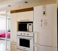 Номер Executive в Квартира 2-к в самом центре в новом доме на Ленина 7Б от RentAp, 5 сп.мест