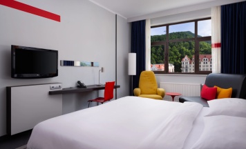 Двухместный номер Семейный (двуспальная кровать) в Park Inn Radisson Роза Хутор