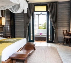 Двухместный Suite с видом на сад двуспальная кровать в Отель Anantara Lawana Koh Samui Resort, Chaweng