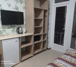 Двухместный номер Superior с балконом и с красивым видом из окна двуспальная кровать в Подсолнухи