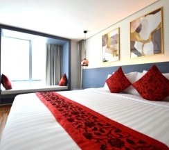Двухместный номер Deluxe двуспальная кровать в I Residence Hotel Silom