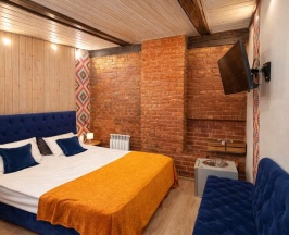 Бюджетный номер с 1 двуспальной кроватью или двумя односпальными кроватями (Мансарда) в H29