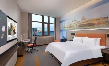 Двухместный номер Standard двуспальная кровать в Hampton by Hilton Hulunbuir Hailar Street