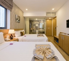 Двухместный номер Deluxe 2 отдельные кровати в Helios Boutique Hotel & Spa