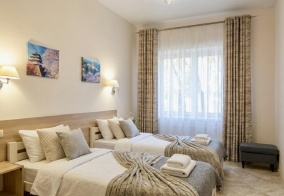 Апартаменты Sunny Svetlogorsk 9 (Санни Светлогорск 9) на улице Аптечная 6 корпус 2 в Светлогорске