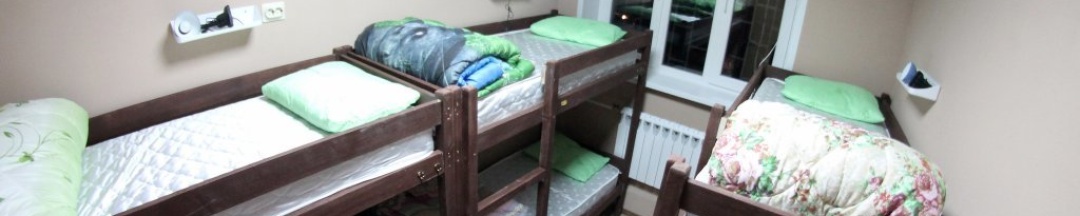 Кровать в общем номере (женский номер) в Гермес