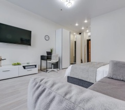 Двухместный люкс с видом на город (двуспальная кровать) в Business apartments
