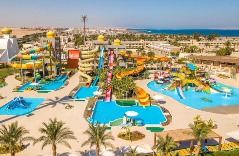 Египет, Сахл-Хашиш: Курортный отель Aladdin Beach Resort