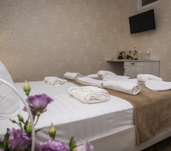 Двухместный номер Делюкс с балконом и с красивым видом из окна двуспальная кровать в Blacksea