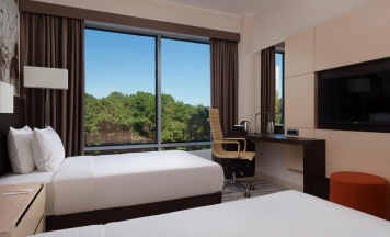 Номер стандарт с 2 односпальными кроватями в DoubleTree by Hilton Moscow-Vnukovo Airport