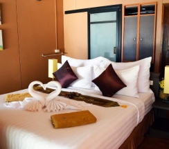 Бунгало с видом на море в Chareena Hill Resort - Pattaya Beach Koh Lipe