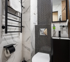 2 Одноместный номер(полу люкс),с двухспальной кроватью. в Аппартамент