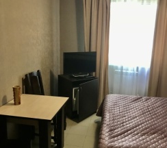 Двухместная студия с видом на достопримечательность двуспальная кровать в Турецкий фонтан