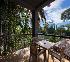 Трёхместный номер Супериор c 1 комнатой с балконом и с красивым видом из окна в Aimara