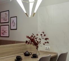 Квартира в Апартаменты на 9.3 Rose Studio ул. Гаврилова, 4