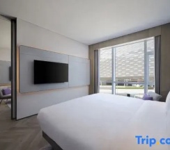 Двухместный люкс двуспальная кровать в AC Hotel By Marriott Chengdu North