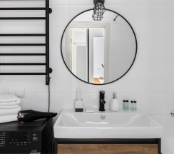 Cruise - премиум-апартаменты с отдельной спальней около м.Сокол (8 этаж, до 5 гостей) в Smart Lofts Moscow