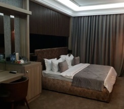 Двухместный номер Comfort с видом на город двуспальная кровать в HOME BOUTİQUE HOTEL